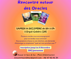 Décembre - Rencontre tirage Oracles