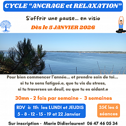 ANCRAGE et RELAXATION - JANVIER 2026