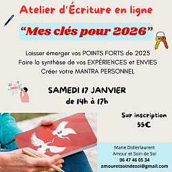Ateliers d'écriture